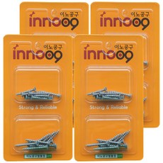 이노공구 목재용 매그니 코스나사 2종 x 10p 세트 NIT307, 4세트