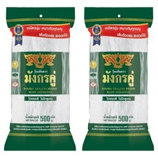 DoubleDragonBrand 綠豆粉絲 空心冬粉, 500g, 2包