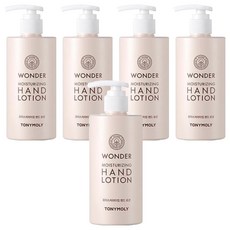 토니모리 원더 모이스처라이징 핸드로션, 300ml, 5개