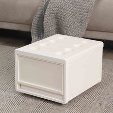 Saramgwa Hamkke 組合式縫隙抽屜櫃, 象牙白