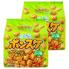 BonChi 揚米果 海苔風味 5包入, 125g, 2袋