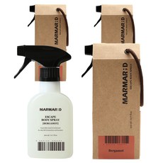 MARMAR D Escape身體香氛噴霧 香檸檬香, 3瓶, 200ml