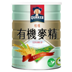 QUAKER 桂格 有機麥精 7個月以上適用, 500g, 1罐