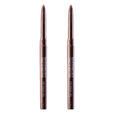 WOODBURY HD Aqua Gel自動眼線筆 0.28g, Brown, 2支
