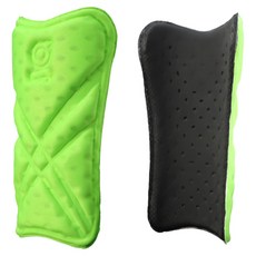 Greaten 極騰 足球護脛 0001SG, 螢光綠色, 1雙