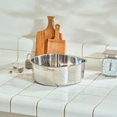 Glasslock 格拉氏洛克 CHEF TOPF 不鏽鋼 304 D型洗碗槽 8L, 1個, 單一顏色