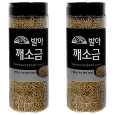 오가닉스토리 발아 깨소금, 110g, 2개