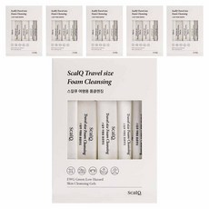 Scalq Travel 一次性泡沫潔面啫喱 20p, 100ml, 6個
