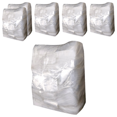 PE塑膠袋 5 x 7.5 x 0.03cm 透明塑膠袋 食品袋 零件袋 飾品袋 6包, 5 x 7.5cm 厚度0.03mm, 1包