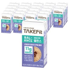 TAKEFIT Balance蛋白飲 咖啡風味, 190ml, 24個