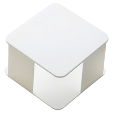 日式菜瓜布架 7.5 x 7.5 x 4.8cm 50g, 白色, 1個