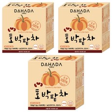 다하다 호박팥차, 1.5g, 100개입, 3개