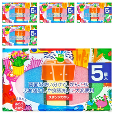 大海綿菜瓜布 3.5 x 10 x 7cm, 5個裝, 5組