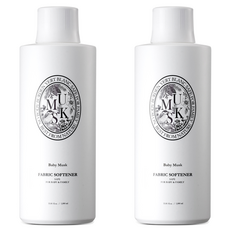 嬰兒衣物柔軟精 麝香香味, 1L, 2個