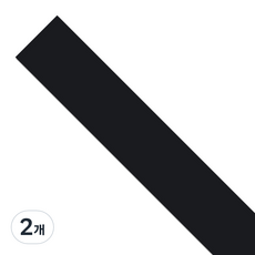 OON 열 수축 튜브 케이블 검정 120mm x 1m, 2개