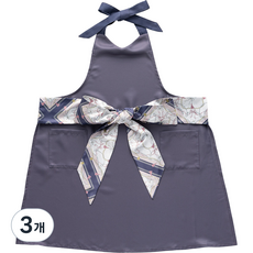 니토리 클래식 체크 스카프 원피스 앞치마, 혼합색상, 3개