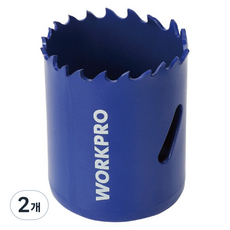 워크프로 바이메탈홀소 롱홀소 33mm WP403023, 2개