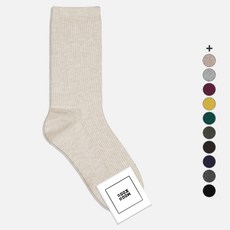 무지무지 여성용 데일리 갑종 골지 중목 양말