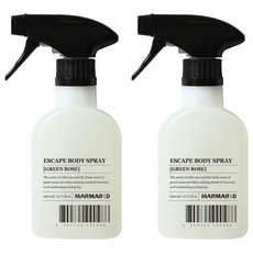 MARMAR D Escape香氛身體噴霧 綠玫瑰香, 2瓶, 200ml