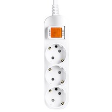 대성 플러스탭 코드 비교환형 멀티 콘센트 멀티탭 3구 16A 250V, 2.5m, 1개