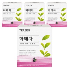 TEAZEN 茶禪 烘焙瑪黛茶茶包, 1.1g, 100包, 4盒