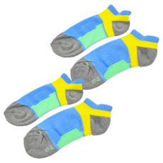 Honey LuLu 咖啡碳紗兒童足弓襪 全足弓機能透氣襪, 水藍色, 17~21cm