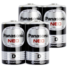 Panasonic 台灣公司貨 錳乾電池 1號, 2組, 2顆