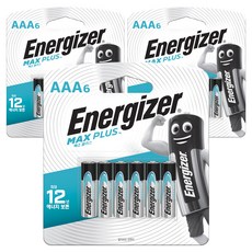 Energizer 勁量 MaxPlus AAA電池, 3個, 6入