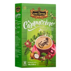 TNI KING COFFEE 卡布奇諾越南咖啡 椰子味, 20g, 12入, 1個