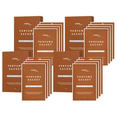 쿤달 시그니처 리치 퍼퓸 옷장방향제 본품, 20g, 16개, 블랑