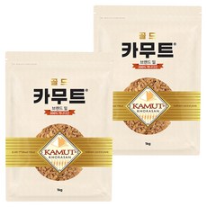 카무트 브랜드 밀, 1kg, 2개