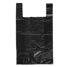 코멧 검정 손잡이 비닐봉투, 300개, 12L