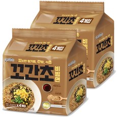 paldo 八道 乾拌麵 芝麻油醬油食醋口味 145g, 8包