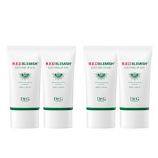 닥터지 레드 블레미쉬 수딩 업 선크림 듀오 세트 SPF50+ PA++++, 35ml, 4개