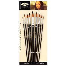 O-ON 蒙娜麗莎畫筆 A款, 9種, 1套