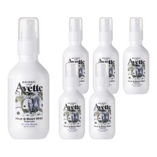 아베뜨보타닉 릴리프 퍼퓸 헤어 바디미스트 화이트머스크, 160ml, 6개