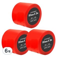 DADA 超強力雙面膠帶 80mm x 3m, 透明, 6個