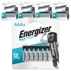 Energizer 勁量 MaxPlus AAA電池, 5個, 6入