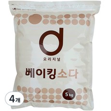 서희 오리지널 베이킹소다, 5kg, 4개