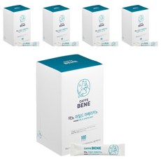 CAFFE BENE 咖啡伴 MANO即溶美式咖啡粉隨身包, 1g, 100條, 5盒