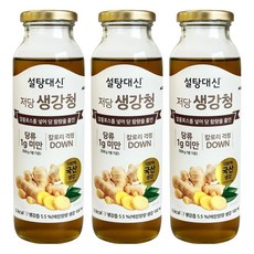 설탕대신 저당 생강청, 550g, 1개입, 3개
