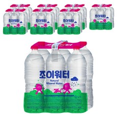 조이워터 생수 무라벨, 48개, 2L