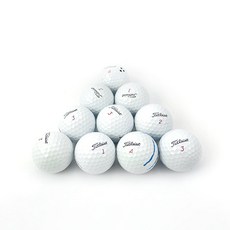 Titleist AA級高爾夫球, 白色, 1組, 10顆