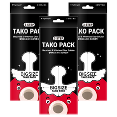 Nightingale 章魚3STEP粉刺妙鼻貼 Set, 3片, 3盒