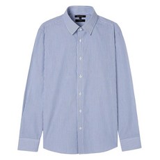 파렌하이트 남성용 코튼 혼방 멀티 스트라이프 셔츠 FEBAA5306