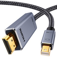 CODEWAY Mini DP to HDMI 連接線 UHD, 1個, 1.5m