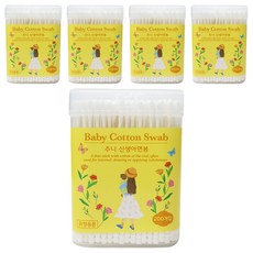 JOONIE 衛生新生兒棉花棒, 200入, 5個