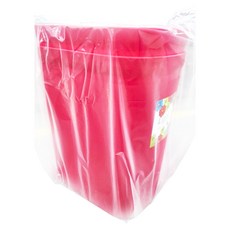 KEYWAY 聯府 好運花長型大垃圾桶 2個, 紅色