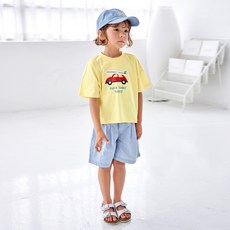 MARI N MORI 兒童時尚百慕達梭織褲