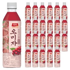 양반 오미자 음료, 500ml, 24개